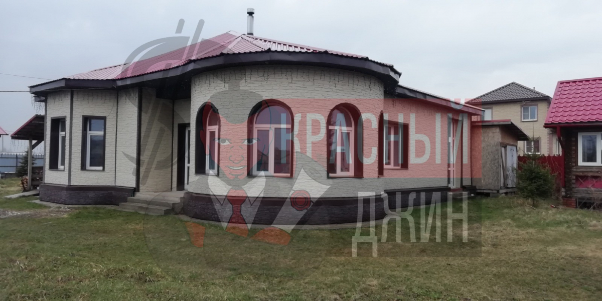 Дом с землей (136,3 кв м+2 участка по 10 соток) Омская обл. с.Надеждино